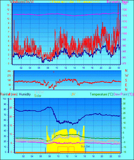 24 Hour Graph for Day 11