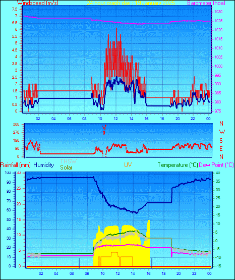 24 Hour Graph for Day 19