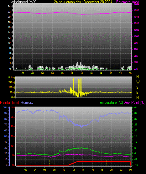 24 Hour Graph for Day 28