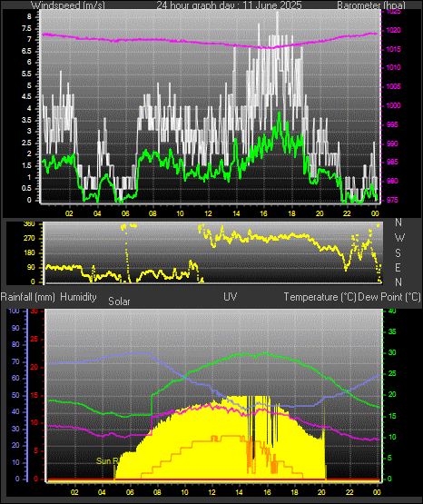 24 Hour Graph for Day 11