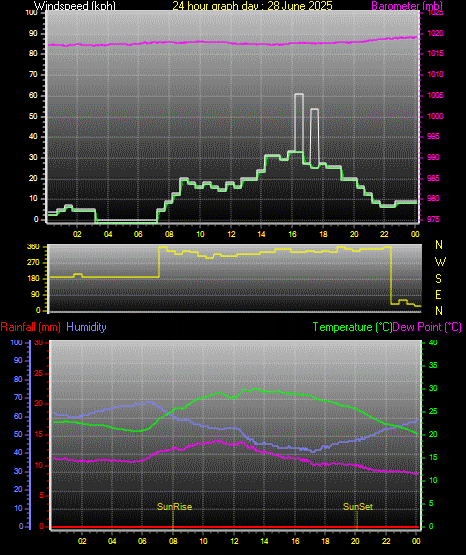 24 Hour Graph for Day 28