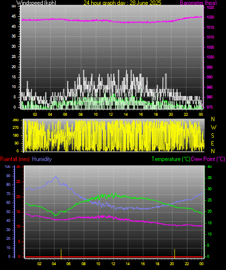 24 Hour Graph for Day 28